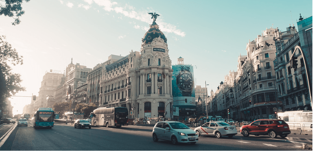 سائق عربي في مدريد، اسبانيا